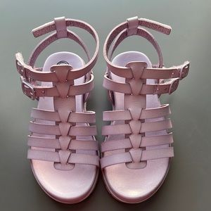 Toddler girl sandals, worn once